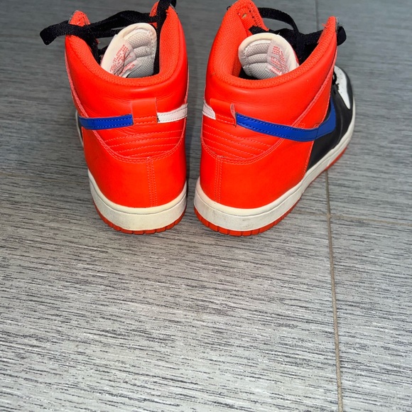 Nike Dunk High Black Game Royal - Picture 5 of 6